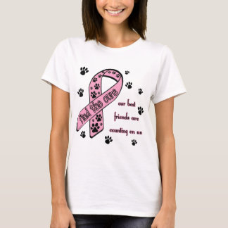 治療の~ Pawprintを見つけて下さい Tシャツ