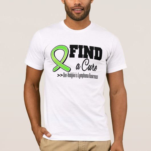 治療のHodgkinsのリンパ腫の認識度を非見つけて下さい Tシャツ (正面)
