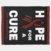 治療を望む…APS フリースブランケット (正面(横))