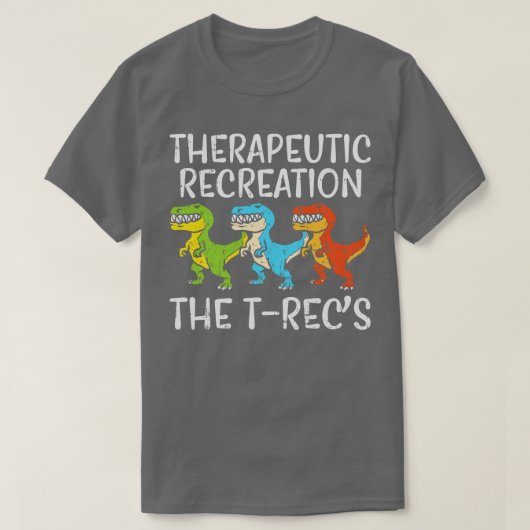 治療レクリエーションTRecs Tシャツ (デザイン正面)