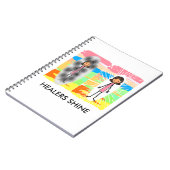 "治療師輝やき"の♥螺線形のNoteb ノートブック (左側)