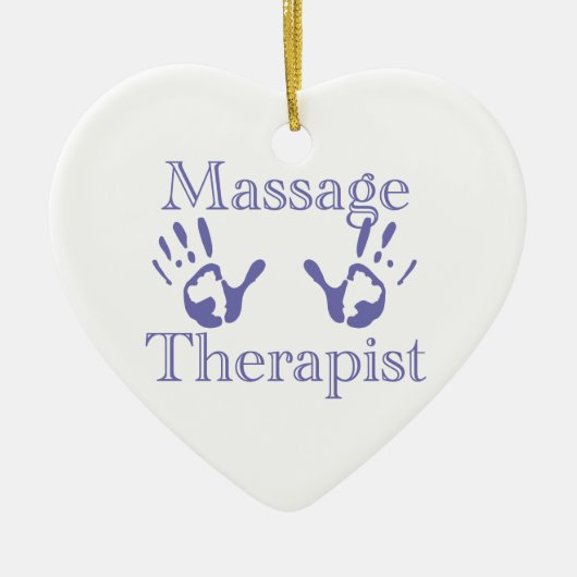 治療手のオーナメント セラミックオーナメント (正面)