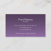 治療手のマッサージ-霊気 名刺 (裏面)