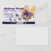 治療手-ビジネスカード3 名刺 (正面/裏面)