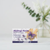 治療手-ビジネスカード3 名刺 (スタンド正面)