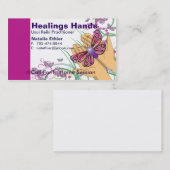 治療手-ビジネスCard2 名刺 (正面/裏面)
