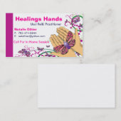 治療手-ビジネスCard2 名刺 (正面/裏面)