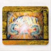 治療手 マウスパッド (正面)