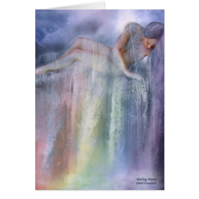 治療水芸術カード (正面)