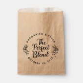 治療離れを受けずにドーナツ |結婚式の引き出物バッグ フェイバーバッグ (正面)