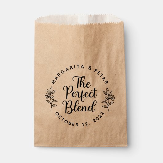 治療離れを受けずにドーナツ |結婚式の引き出物バッグ フェイバーバッグ (正面)