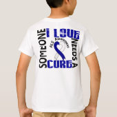 治療4 ALSを必要とします Tシャツ (裏面)