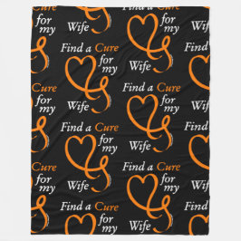 治療/ハート/妻の検索…RSD/CRPS フリースブランケット