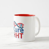 治療HHTのマグ ツートーンマグカップ (正面右)