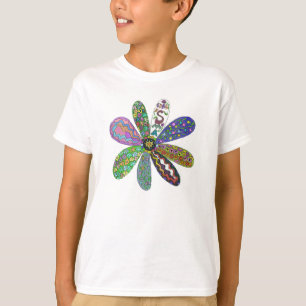 治療SMAのフラワーパワー Tシャツ