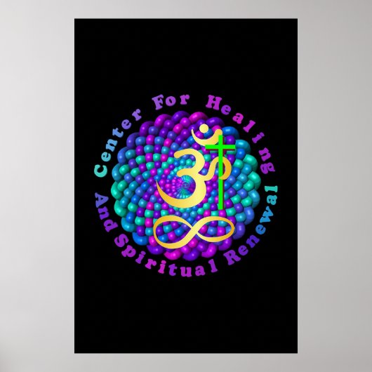 治癒とスピリチュアル再生センター ポスター (正面)