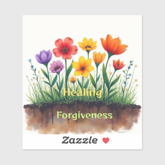 治癒には許しが必要だ シール (シート)