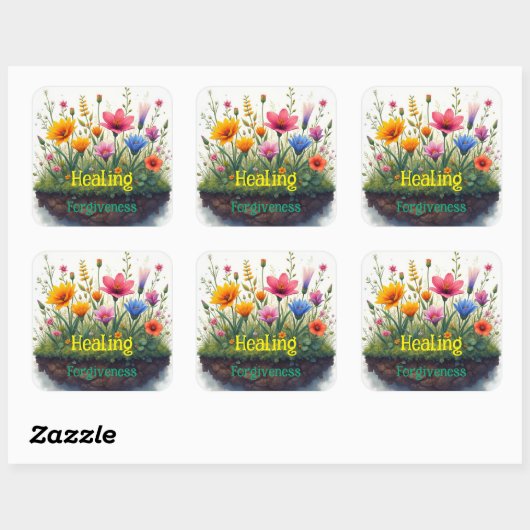 治癒には許しが必要だ スクエアシール (シート)