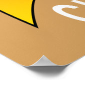 治癒のための小児癌の闘い ポスター (角)