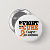 治癒のための闘いにおける多発性硬化症 缶バッジ (正面&裏面)