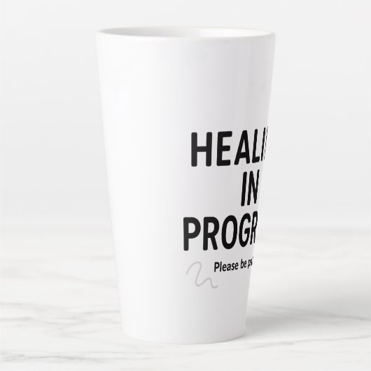 治癒の進行中 – マグカップ (正面)