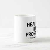 治癒の進行中 – マグカップ (中央)
