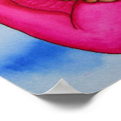 治癒ハート ポスター (角)