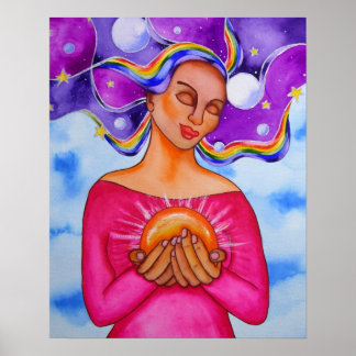 治癒ハート ポスター