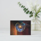 治癒ハート 名刺 (スタンド正面)