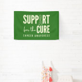 治癒バナーに対するがん認識度支援 横断幕 (インサイチュ)