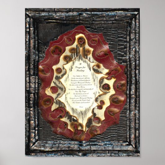 治癒祈りの言葉 ポスター (正面)