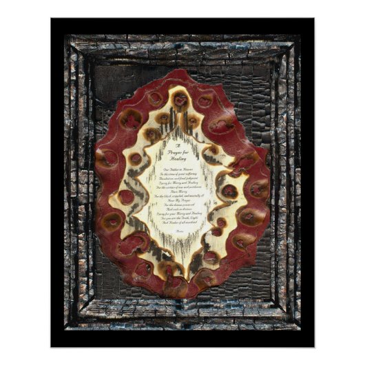 治癒祈りの言葉 ポスター (正面)