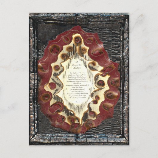 治癒祈りの言葉 ポストカード (正面)