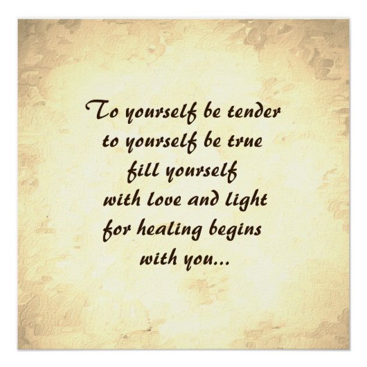 治癒 ポスター (正面)