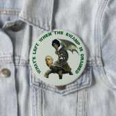 沼が離れ排水された時 缶バッジ (インサイチュ)