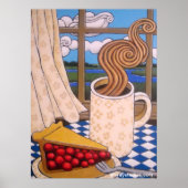 「沼と雲」 ポスター (正面)