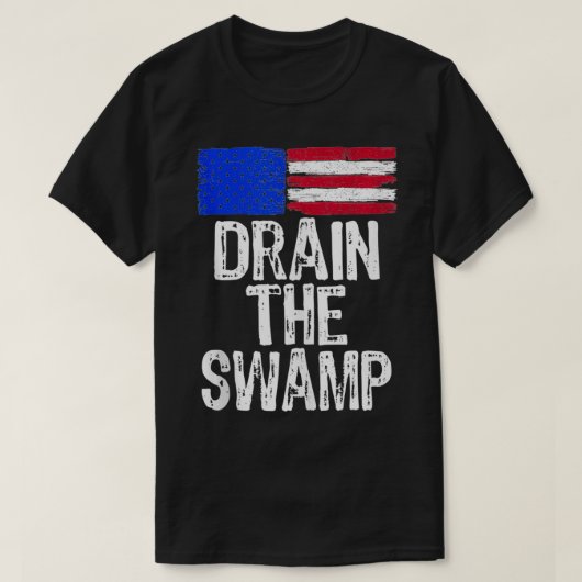 沼のタンクトップを排水する Tシャツ (デザイン正面)