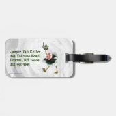 沼のダチョウ競走 ラゲッジタグ (裏面横)