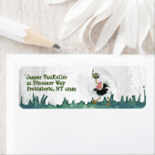 沼のダチョウ競走 ラベル (インサイチュ)