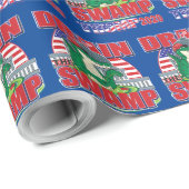 沼のトランプ2020を排水する ラッピングペーパー (ロールコーナー)