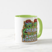 沼のモンスターを排水するマグカップ マグカップ (正面右)