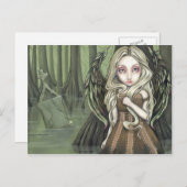 「沼の墓」はがき ポストカード (正面/裏面)