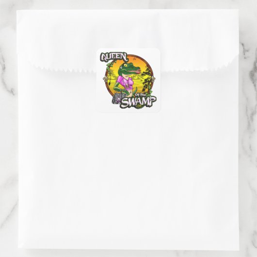 沼の女王 スクエアシール (バッグ)