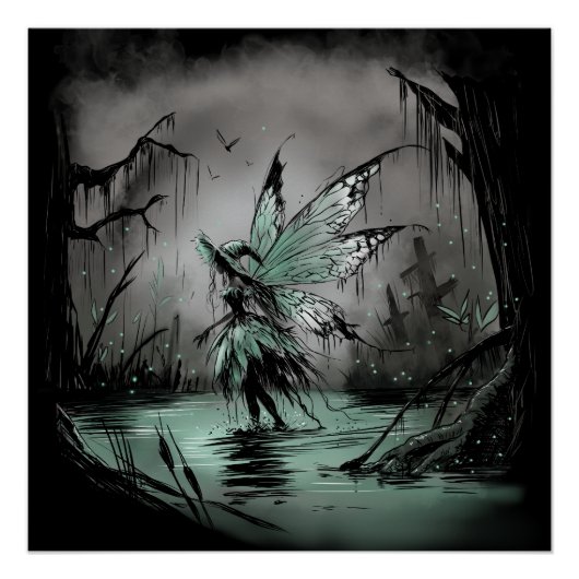 沼の妖精 ポスター (正面)