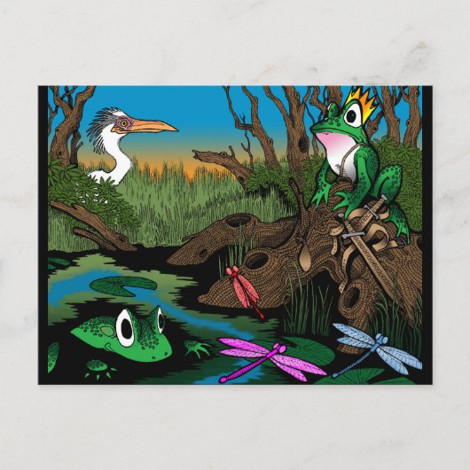 沼の王 ポストカード (正面)