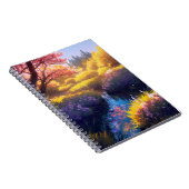 沼の魅惑的な魅力的美しい ノートブック (右側)