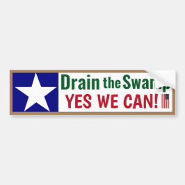 沼のYesを抜け！ バンパーステッカー