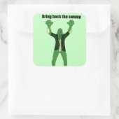 沼を取り戻す スクエアシール (バッグ)