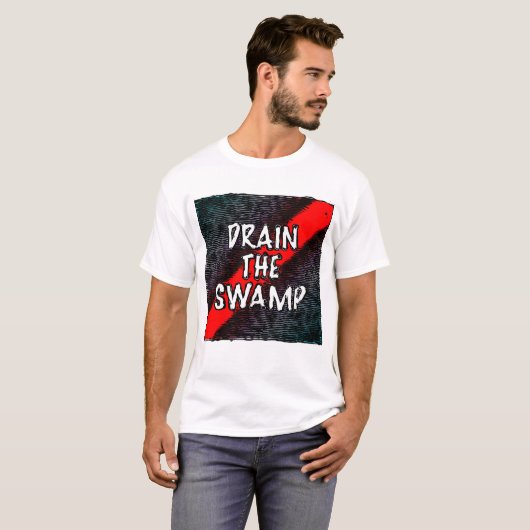 沼を抜ける Tシャツ (正面フル)