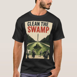 沼を浄化せよ Tシャツ